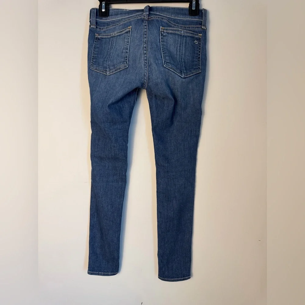 Rag & Bone Low Rise Cropped Capri Jeans Size 25 - Picture 5 of 11